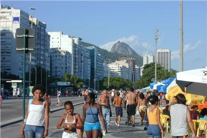 Прогулочная зона в Рио
